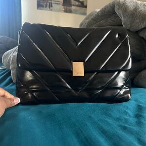 Aldo Black Quilted Women's Bag